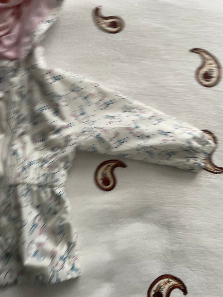 Kız çocuk tavşanlı yağmurluk - Görsel 3