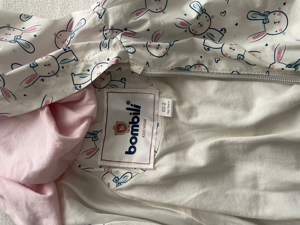 Kız çocuk tavşanlı yağmurluk - Görsel 2