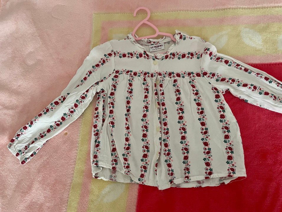 Kız çocuk yazlık gömlek - Görsel 3