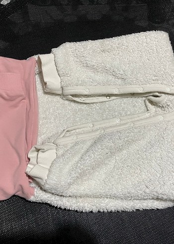 Beyaz kız çocuk tulum - Görsel 6