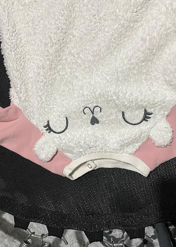 Beyaz kız çocuk tulum - Görsel 2