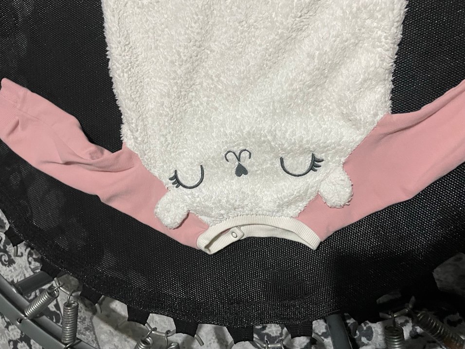 Beyaz kız çocuk tulum - Görsel 2