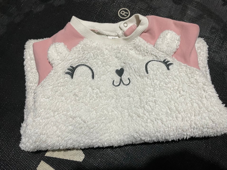 Beyaz kız çocuk tulum - Görsel 5