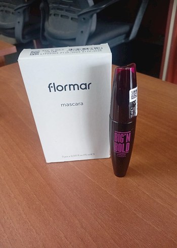 Flormar Siyah Big N Bold Hacim Veren Maskara - Görsel 5