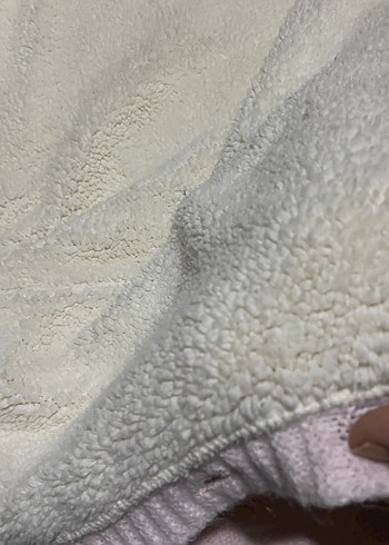 Beyaz Örgü Bebek Tulumu - Görsel 4