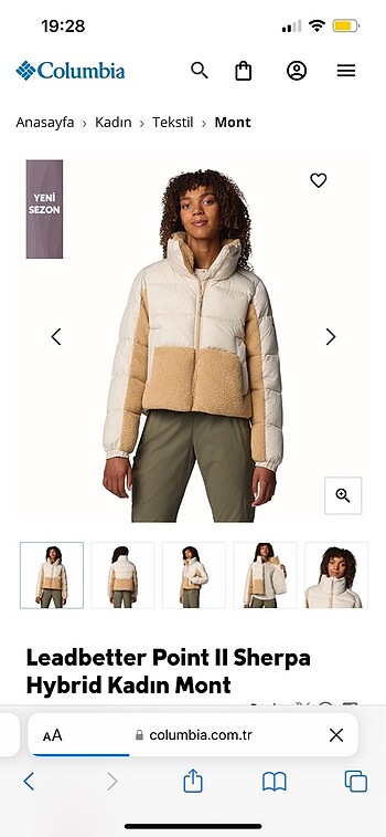 Columbia Kadın Sherpa Mont