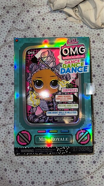  Beden L.O.L. Surprise Omg Dans Çok Gizli Bebekler Miss Royale