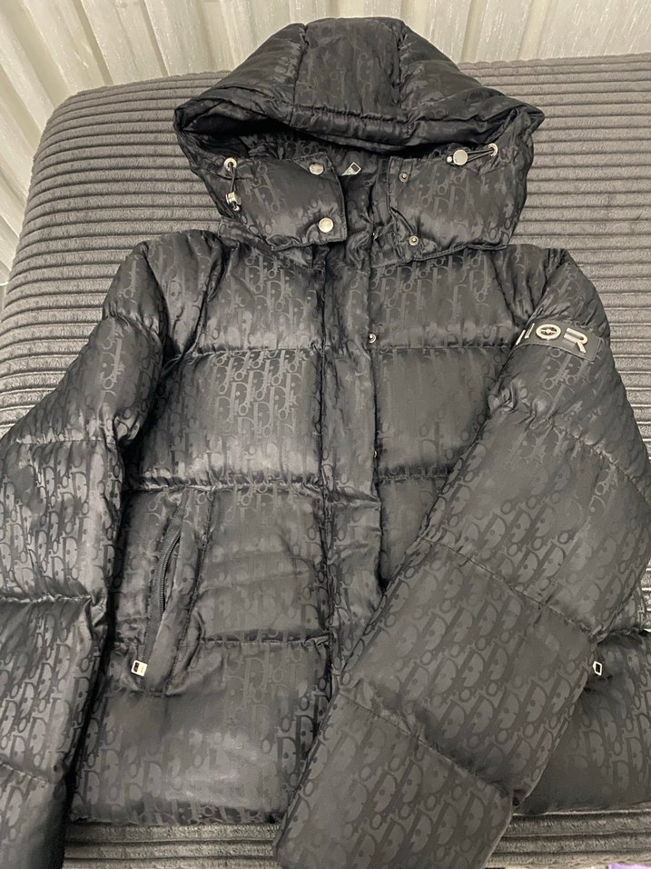 Düğmeli Siyah Kadın Kışlık Mont - Görsel 2