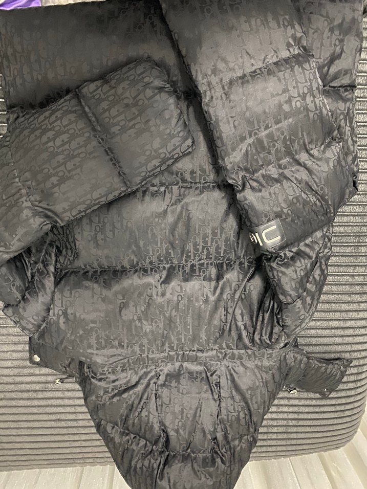 Düğmeli Siyah Kadın Kışlık Mont - Görsel 5