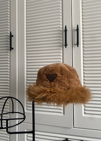 Kahverengi Kürklü Kadın Şapka - Görsel 2