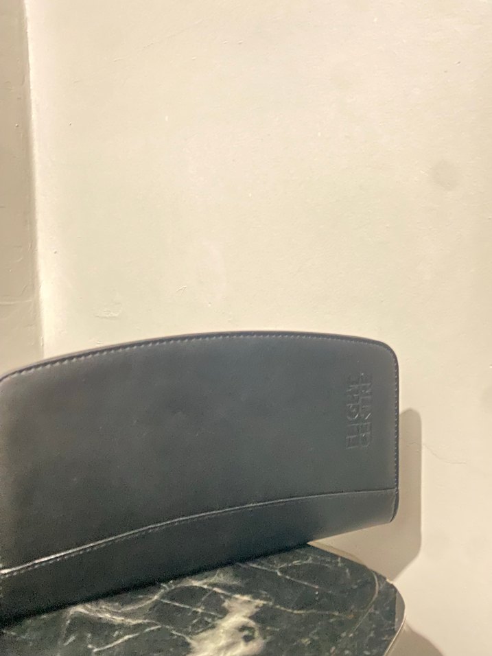 Siyah Deri Fermuarlı Kadın Portföy Cüzdan - Görsel 2