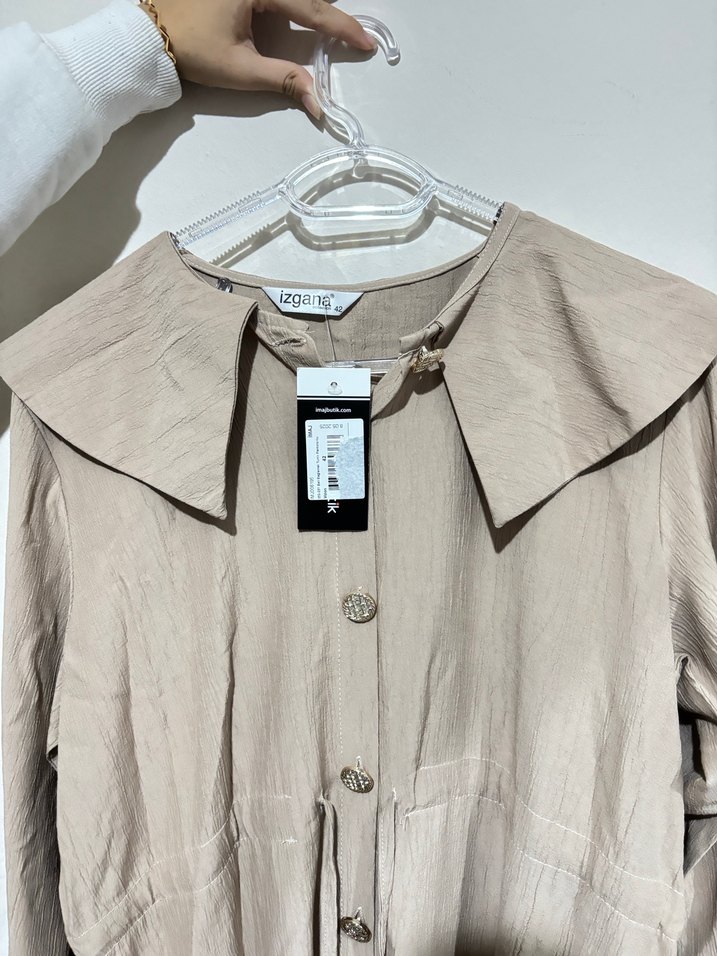 Kadın Keten Uzun takım - Görsel 5