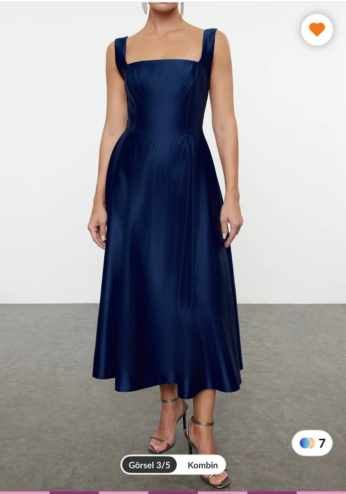 Trendyolmilla midi elbise - Görsel 2