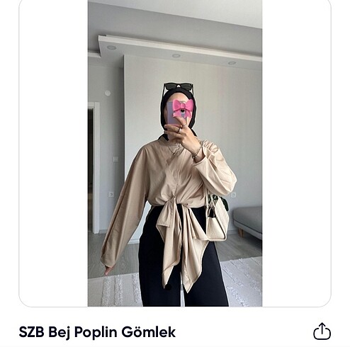 Szb Poplin Bağlamalı Gömlek