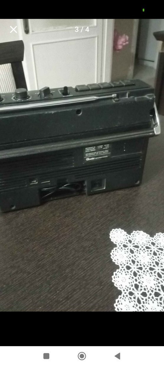 Universum Gri Kasetli Radyo - Görsel 3