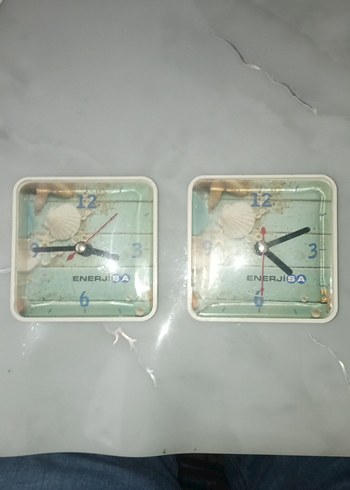 Enerjisa Deniz Temalı Beyaz Masa Saati - Görsel 2