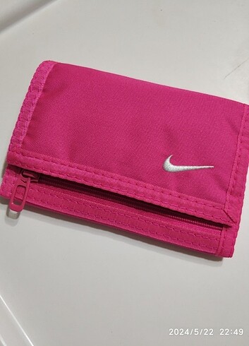Nike pembe cüzdan 