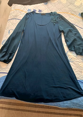 lı
Şifon kollu elbise - Görsel 5