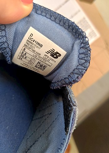 New Balance Kadın Gri-Mavi Spor Ayakkabı - Görsel 5