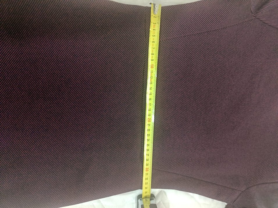 Bordo Kısa Kollu Kadın Elbise - Görsel 4