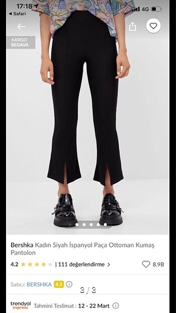 s Beden Bershka pantolon