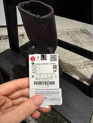 35 Beden gri Renk Zara bot