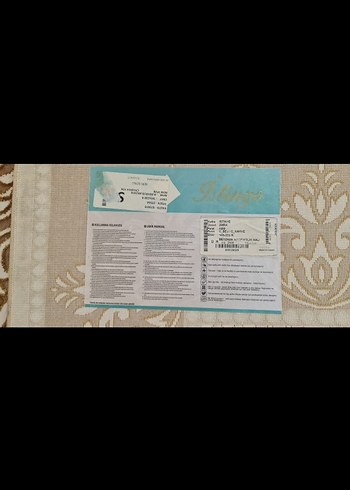 Bej Nakışlı Klasik Halı - Görsel 3