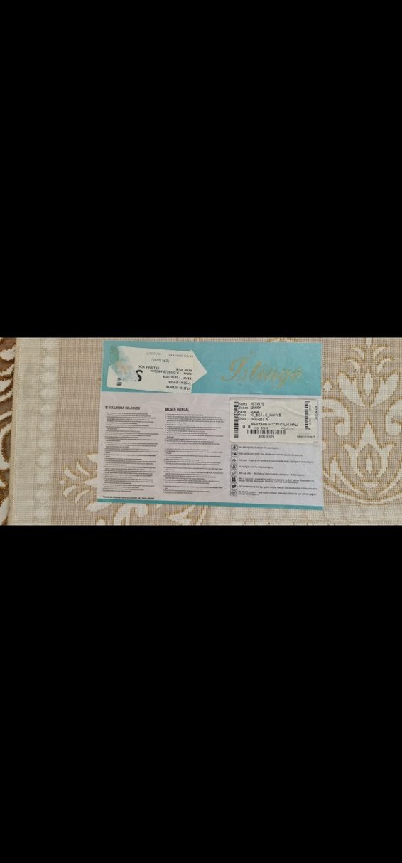 Bej Nakışlı Klasik Halı - Görsel 3