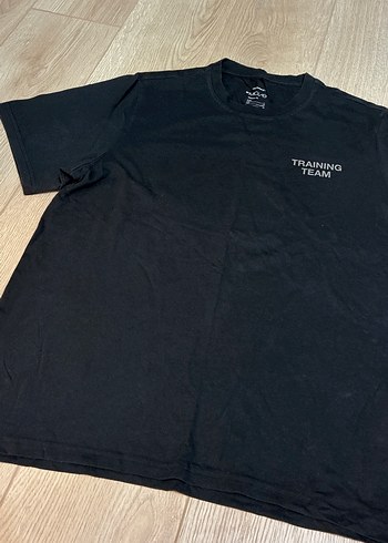 Siyah Baskılı Erkek Kısa Kollu Tişört - Görsel 2