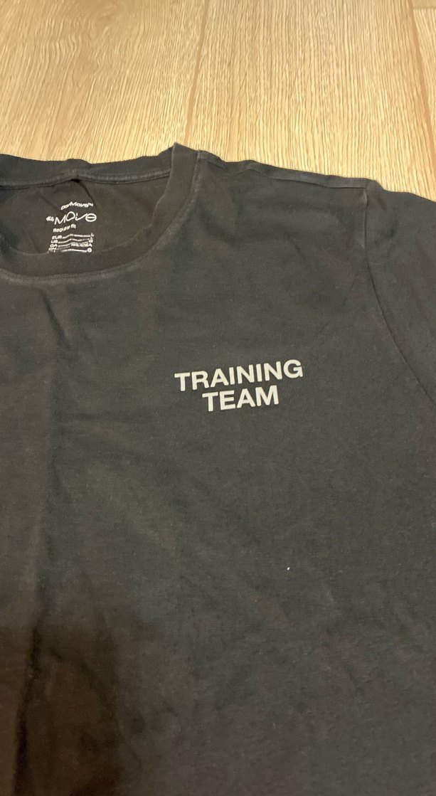 Siyah Baskılı Erkek Kısa Kollu Tişört - Görsel 4