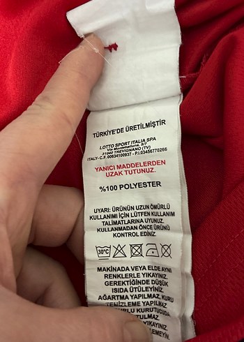 Kırmızı Erkek Polo Tişört Kısa Kollu - Görsel 3