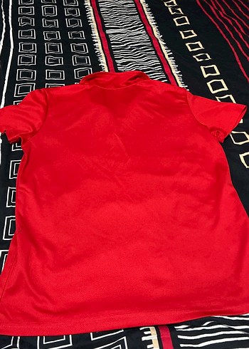 Kırmızı Erkek Polo Tişört Kısa Kollu - Görsel 4