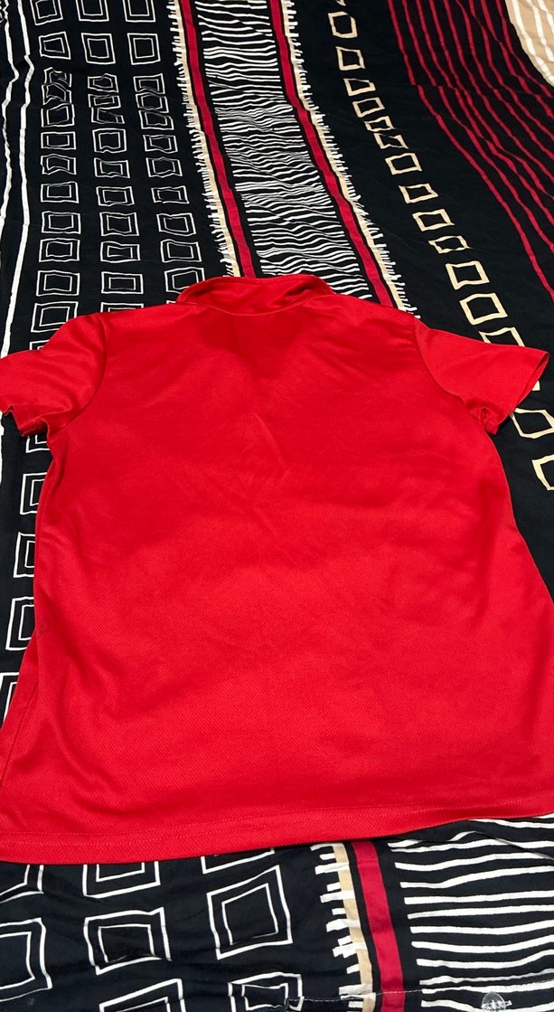 Kırmızı Erkek Polo Tişört Kısa Kollu - Görsel 4