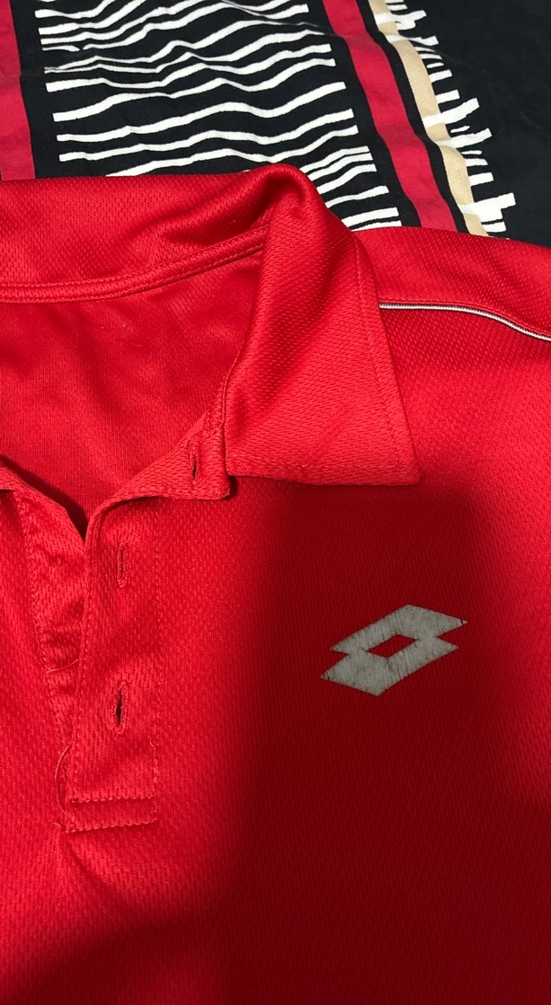 Kırmızı Erkek Polo Tişört Kısa Kollu - Görsel 2