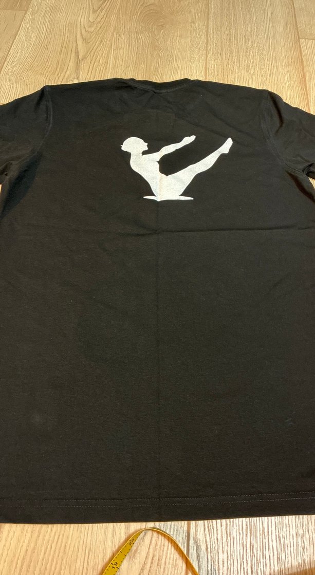 Siyah Baskılı Erkek Tişört - Görsel 4