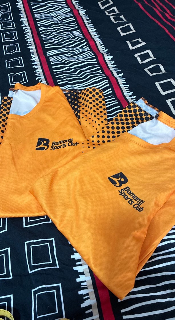 Erkek Turuncu Baskılı Kısa Kollu Spor Tişört - Görsel 5