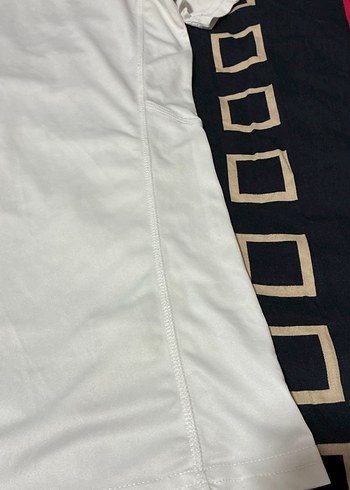 Beyaz Kısa Kollu erkek spor tişörtü - Görsel 3