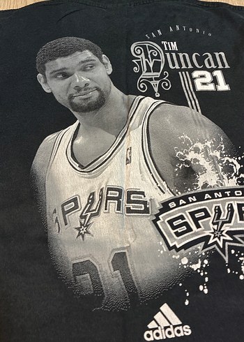 Siyah Baskılı Erkek Tişört - Görsel 6