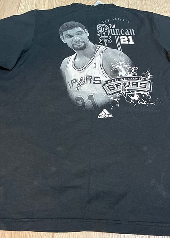 Siyah Baskılı Erkek Tişört - Görsel 5