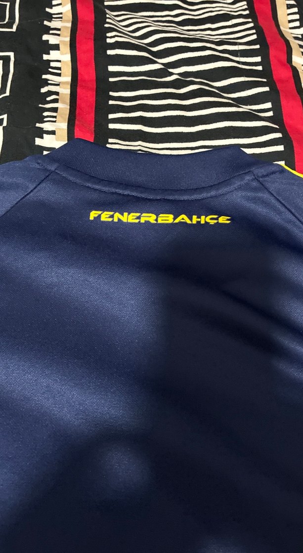 Uzun Kollu Mavi Fenerbahçe Sweatshirt - Görsel 4