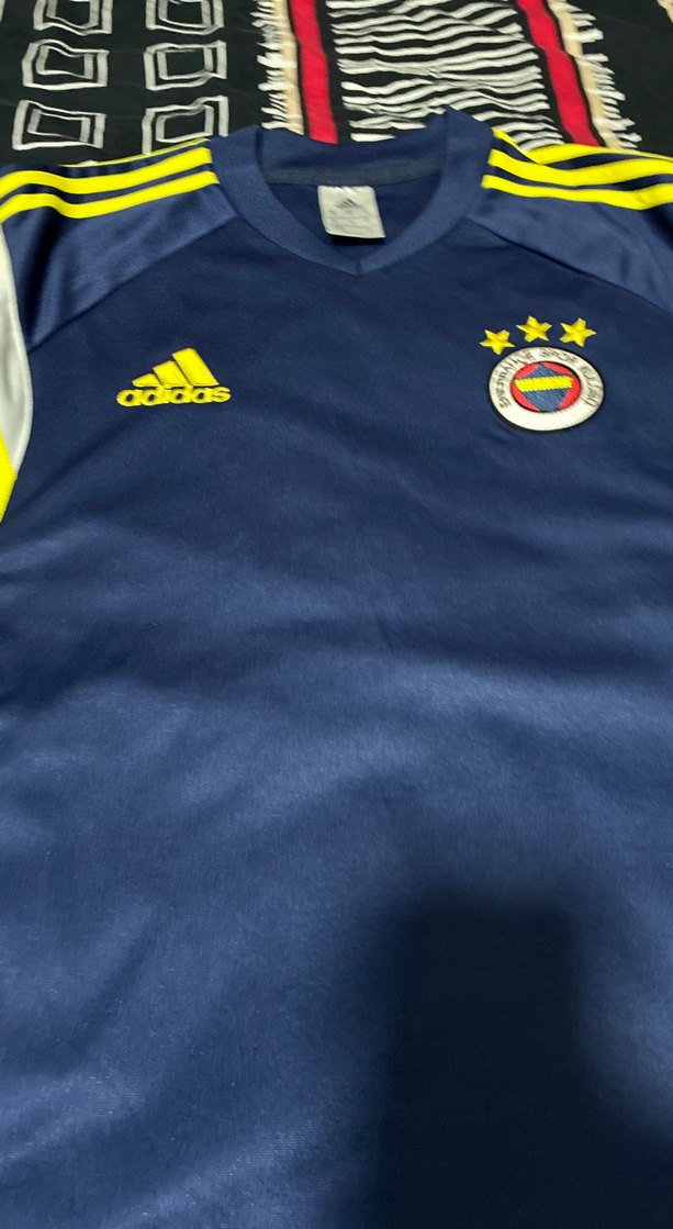 Uzun Kollu Mavi Fenerbahçe Sweatshirt - Görsel 5