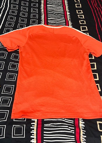 Kırmızı Nike Erkek Kısa Kollu Spor Tişört - Görsel 4