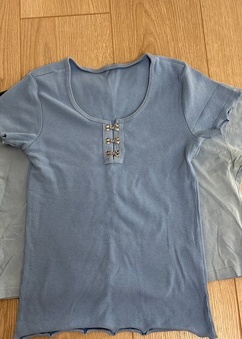 5 parça penye bayan tişört - Görsel 6