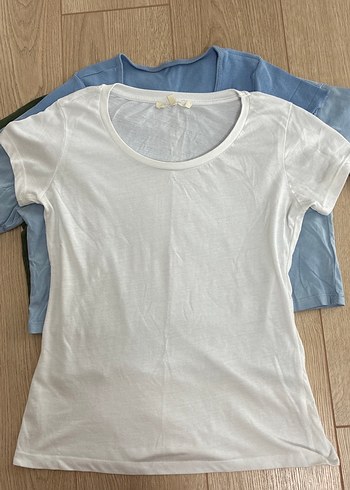 5 parça penye bayan tişört - Görsel 8