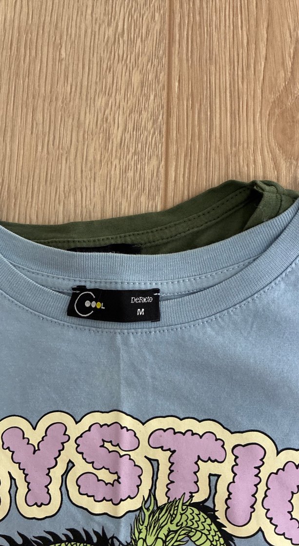 5 parça penye bayan tişört - Görsel 5