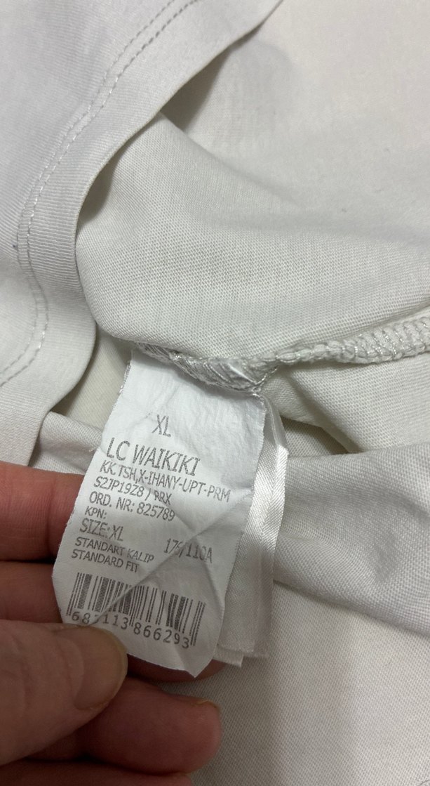 gri Erkek Keten Tişört, Rahat Kesim, Kısa Kollu - Görsel 4