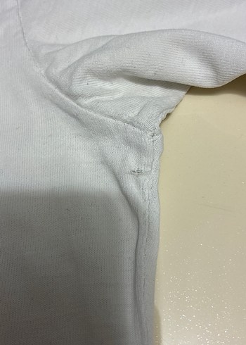 Beyaz Pamuklu Erkek Tişört Gri Baskılı - Görsel 5