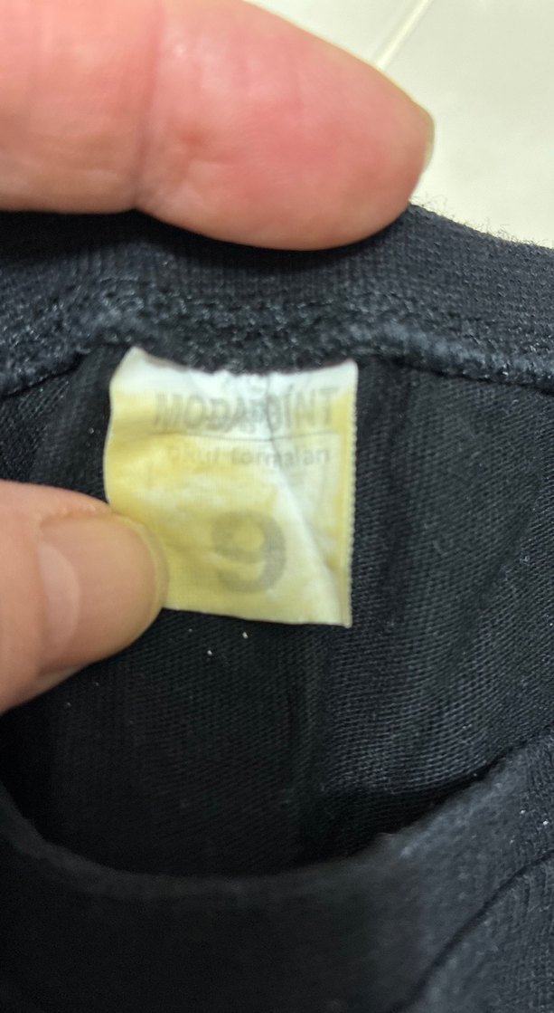 Siyah Erkek Tişört Loose Fit Kısa Kollu - Görsel 5