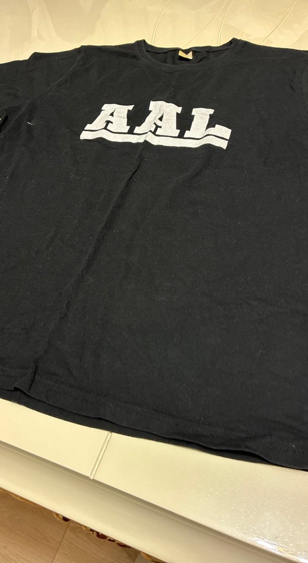 Siyah Erkek Tişört Loose Fit Kısa Kollu - Görsel 4