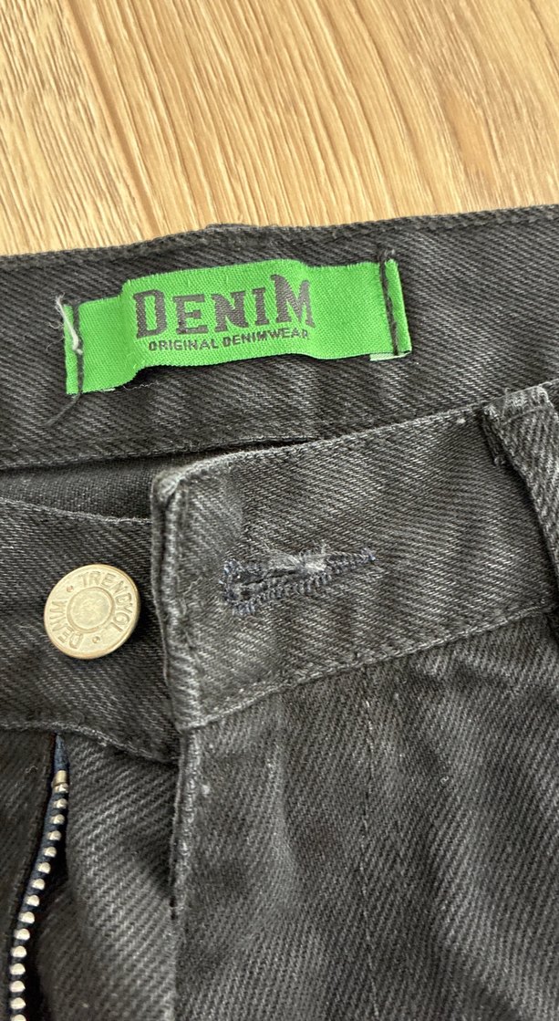 Erkek Siyah Regular Fit Denim Pantolon - Görsel 3